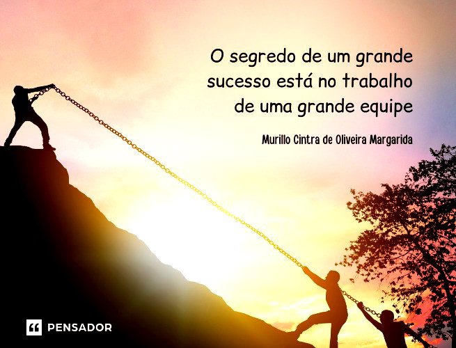 mensagem para equipe de projeto