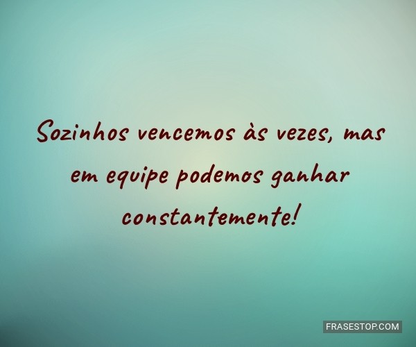 mensagem de parabéns para equipe