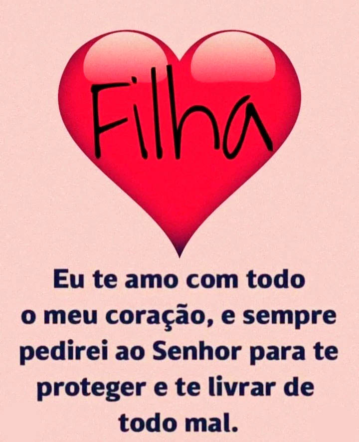 mensagem para filha especial