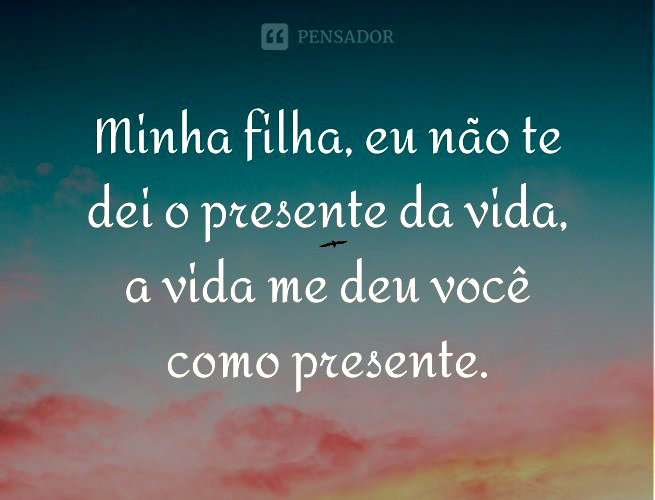 mensagem para filha amada