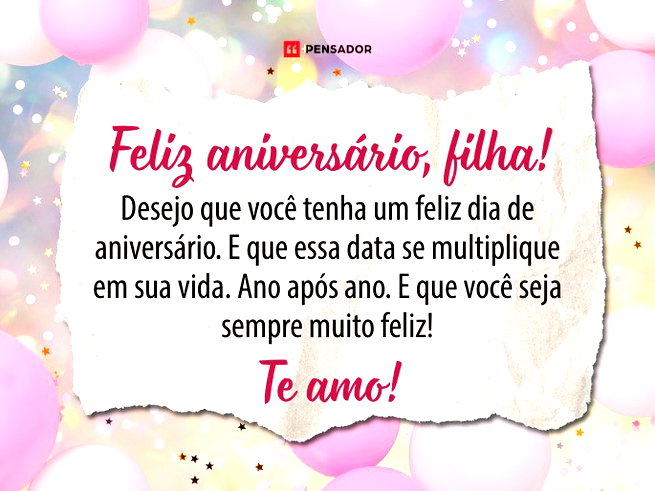 mensagem de aniversário para filha 15 anos