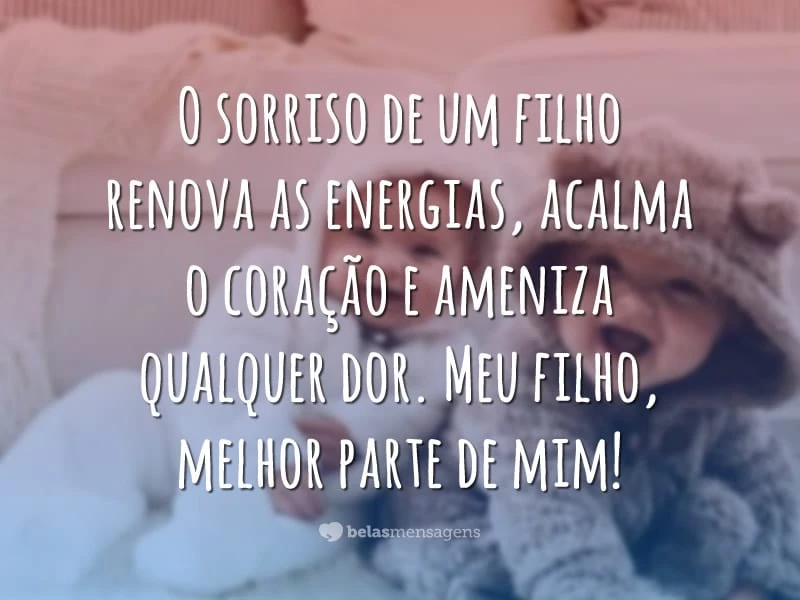 frase para filho querido
