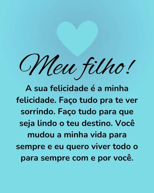 mensagens para filho adulto