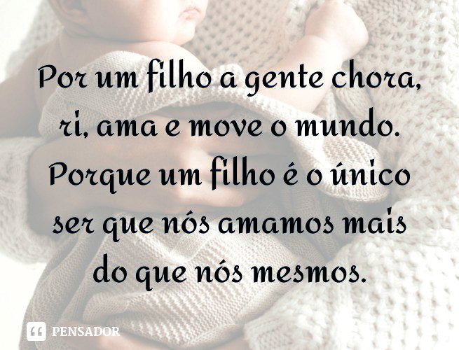 frases para filhos