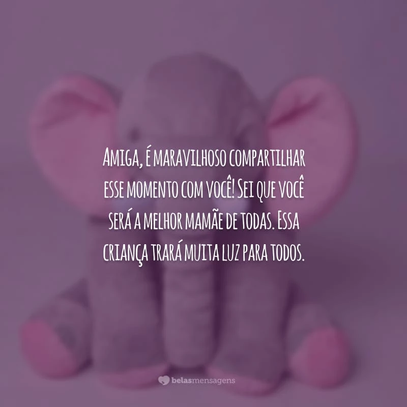 cartão para grávida