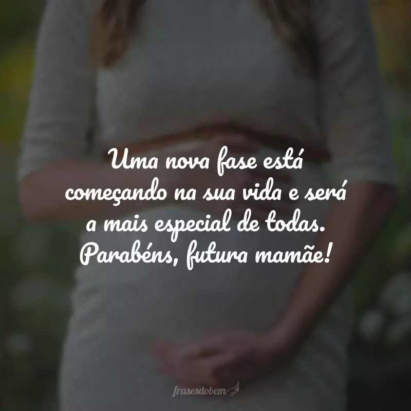 mensagens para mãe de primeira viagem