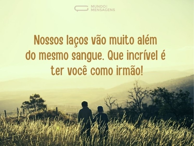 mensagem de aniversário para irmão