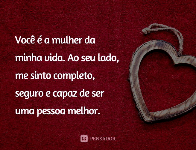 declaração de amor para namorada