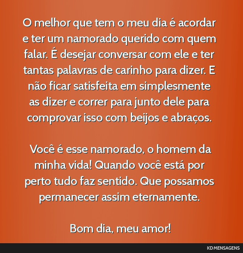 mensagens para namorado criativas