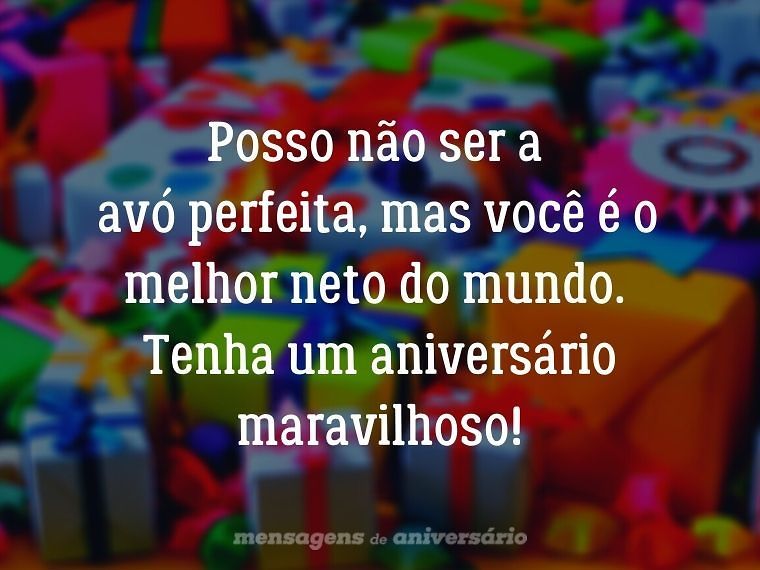 cartão para neto