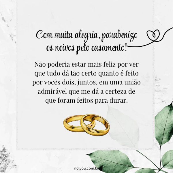 mensagens de casamento