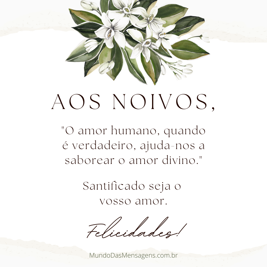 felicitações para noivos