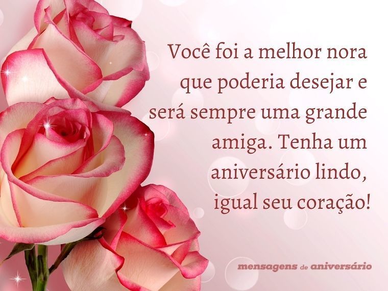 mensagem para nora querida