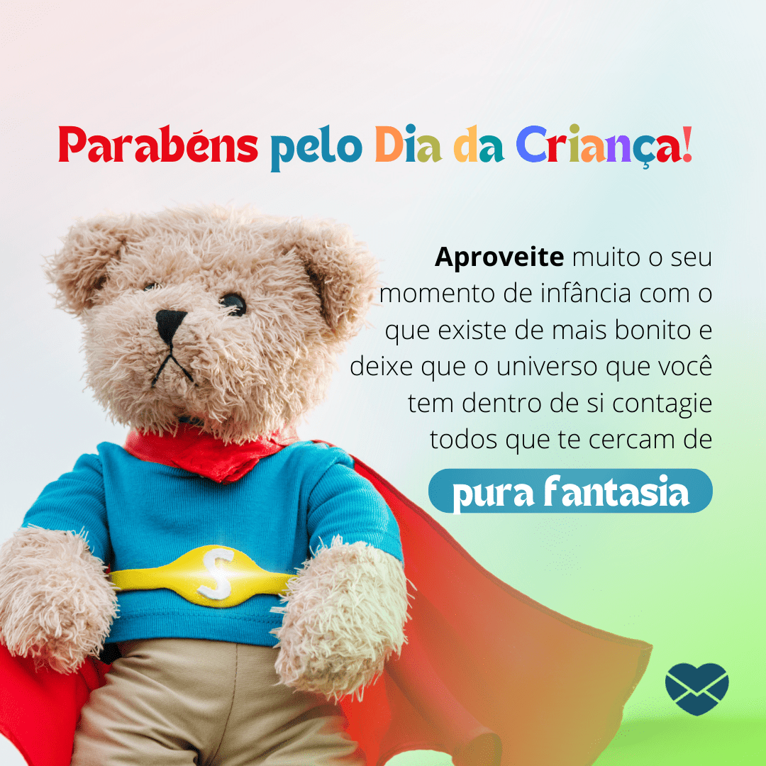 textos dia das crianças