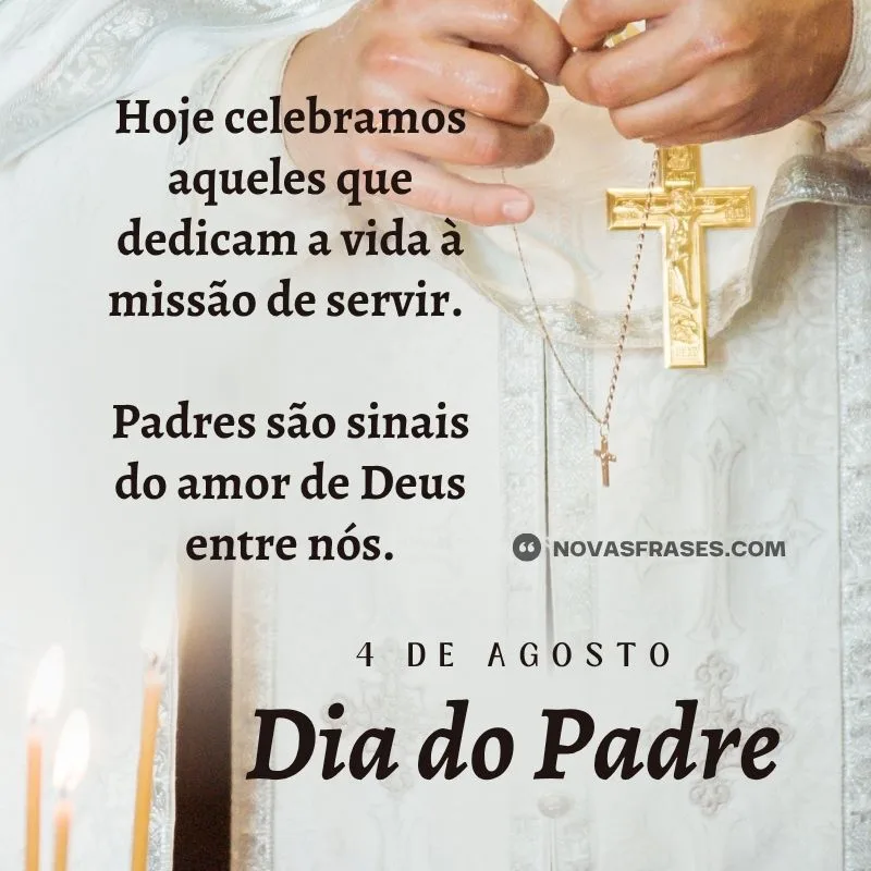 mensagem dia do padre 2026