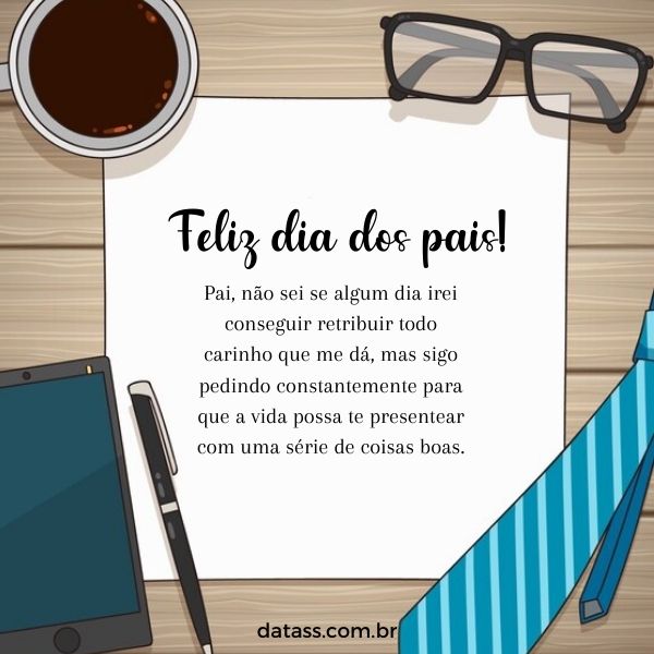 mensagem para o dia dos pais para mãe que é pai