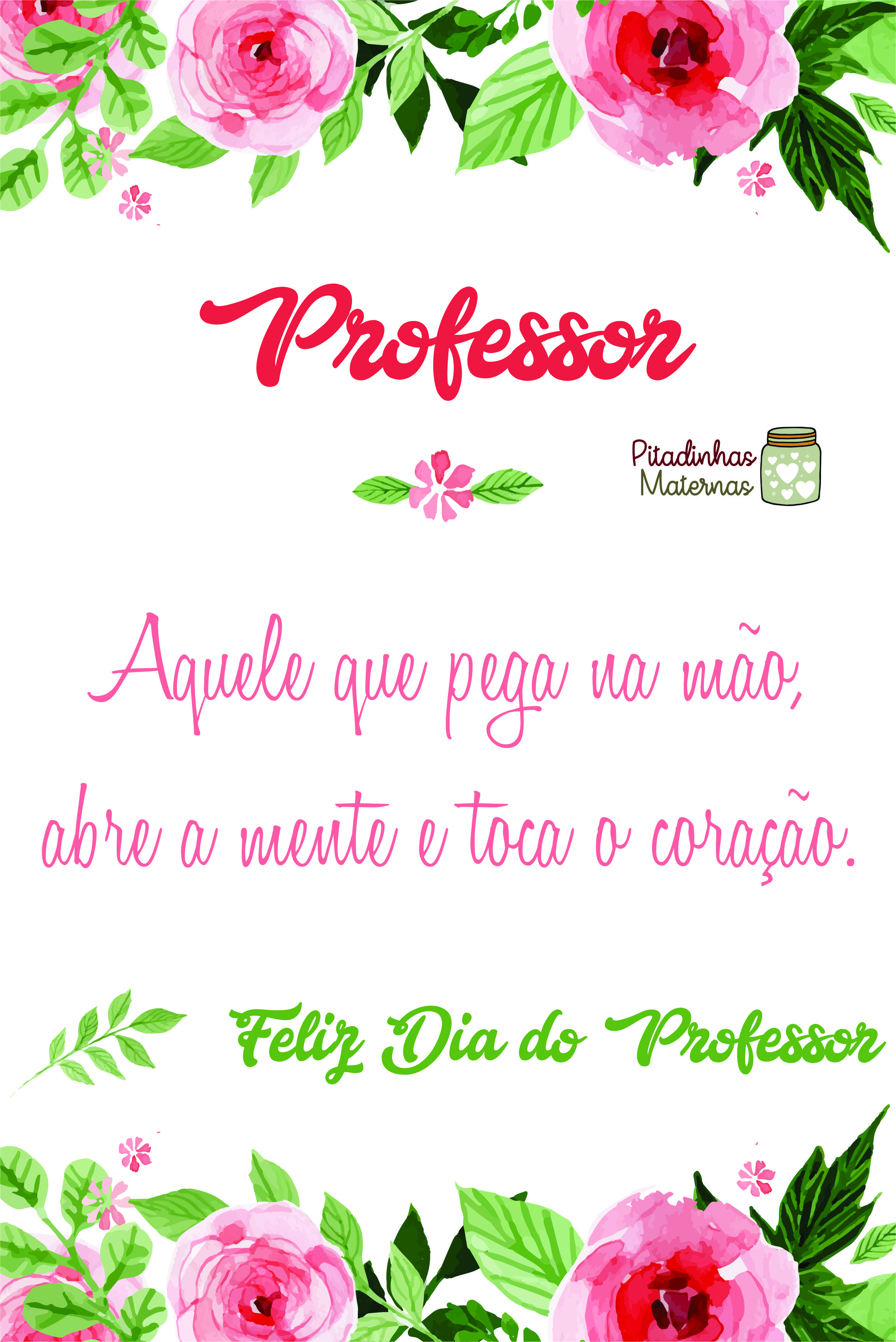 homenagem dia do professor