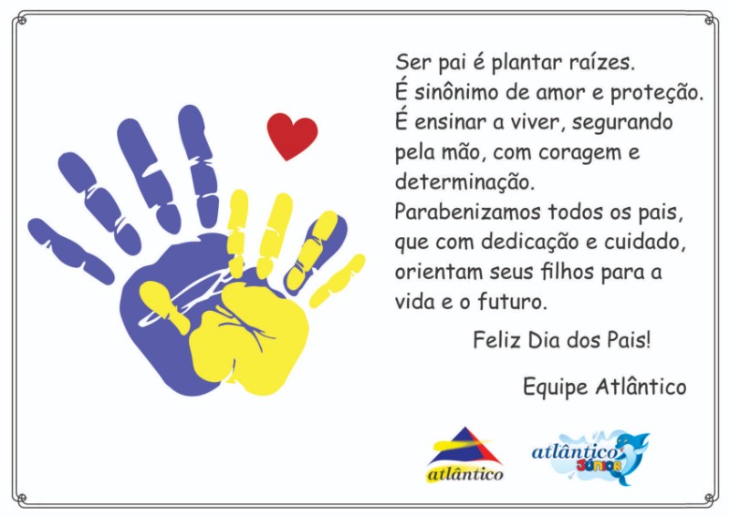 agradecimento aos pais
