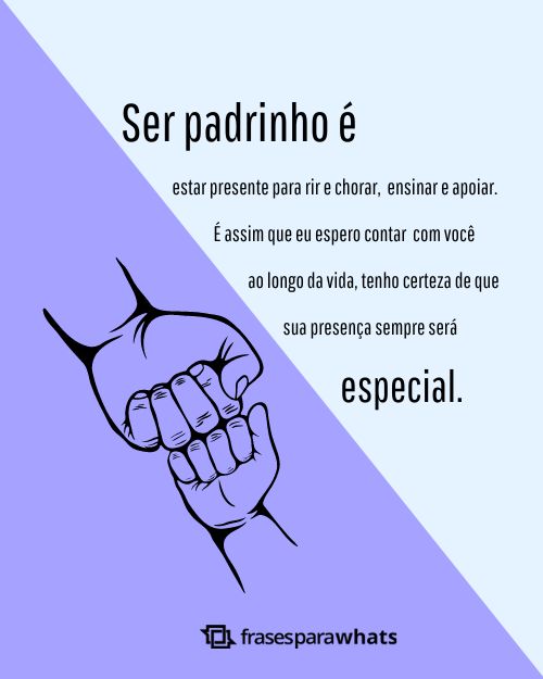 ideias de mensagens para padrinhos de batismo