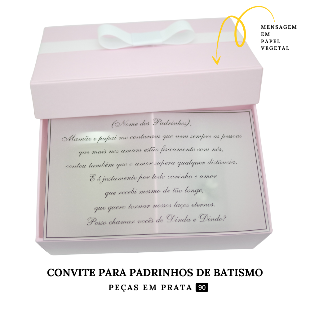 agradecimento padrinhos batismo