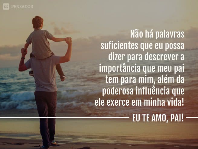 frase para pai