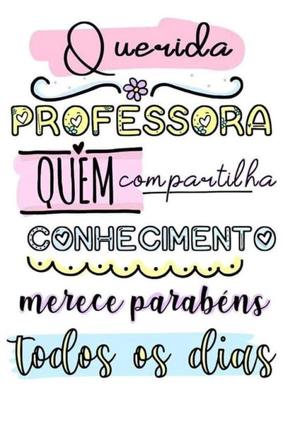 mensagem para professora de matemática