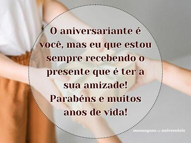 mensagens de amizade verdadeira