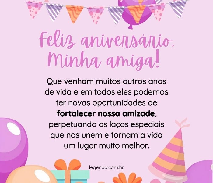 mensagem para uma amiga especial