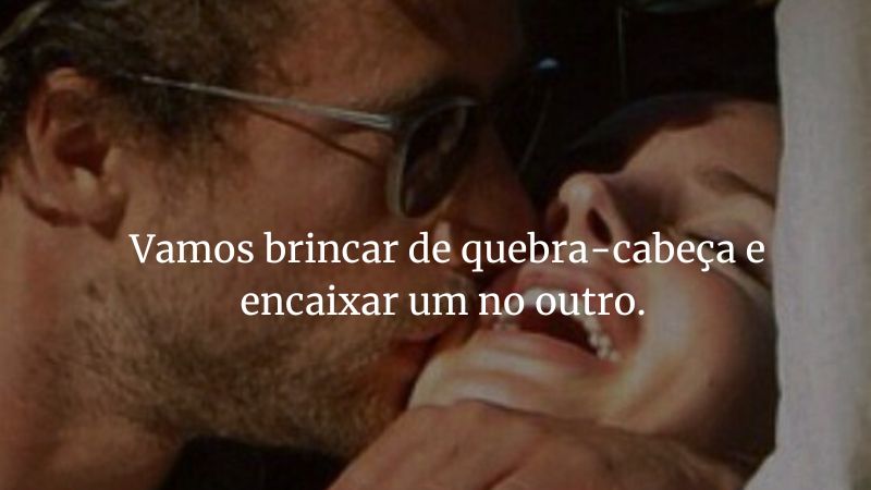flerte por mensagem