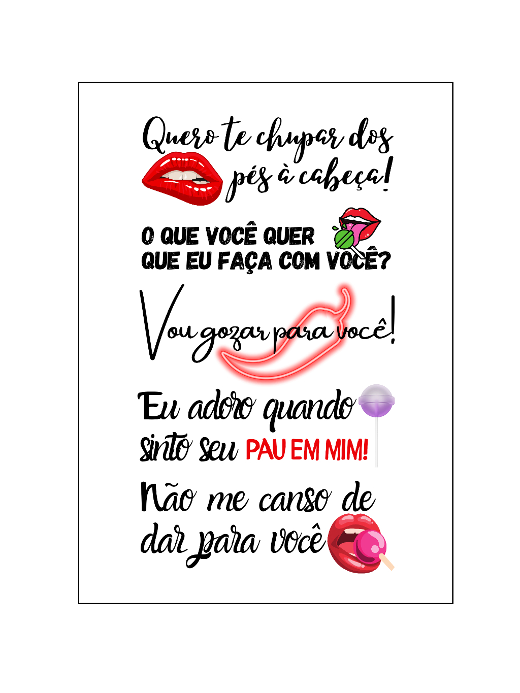 frases picantes para seduzir