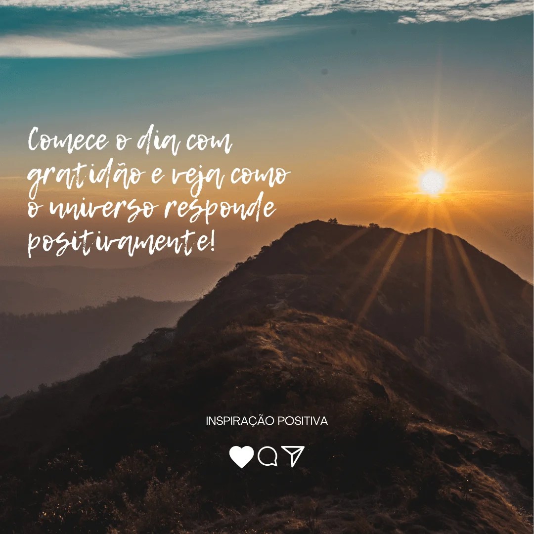mensagens de bom dia para redes sociais