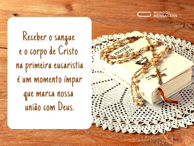 texto primeira eucaristia