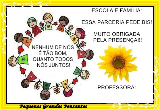 dinâmica para reunião de pais