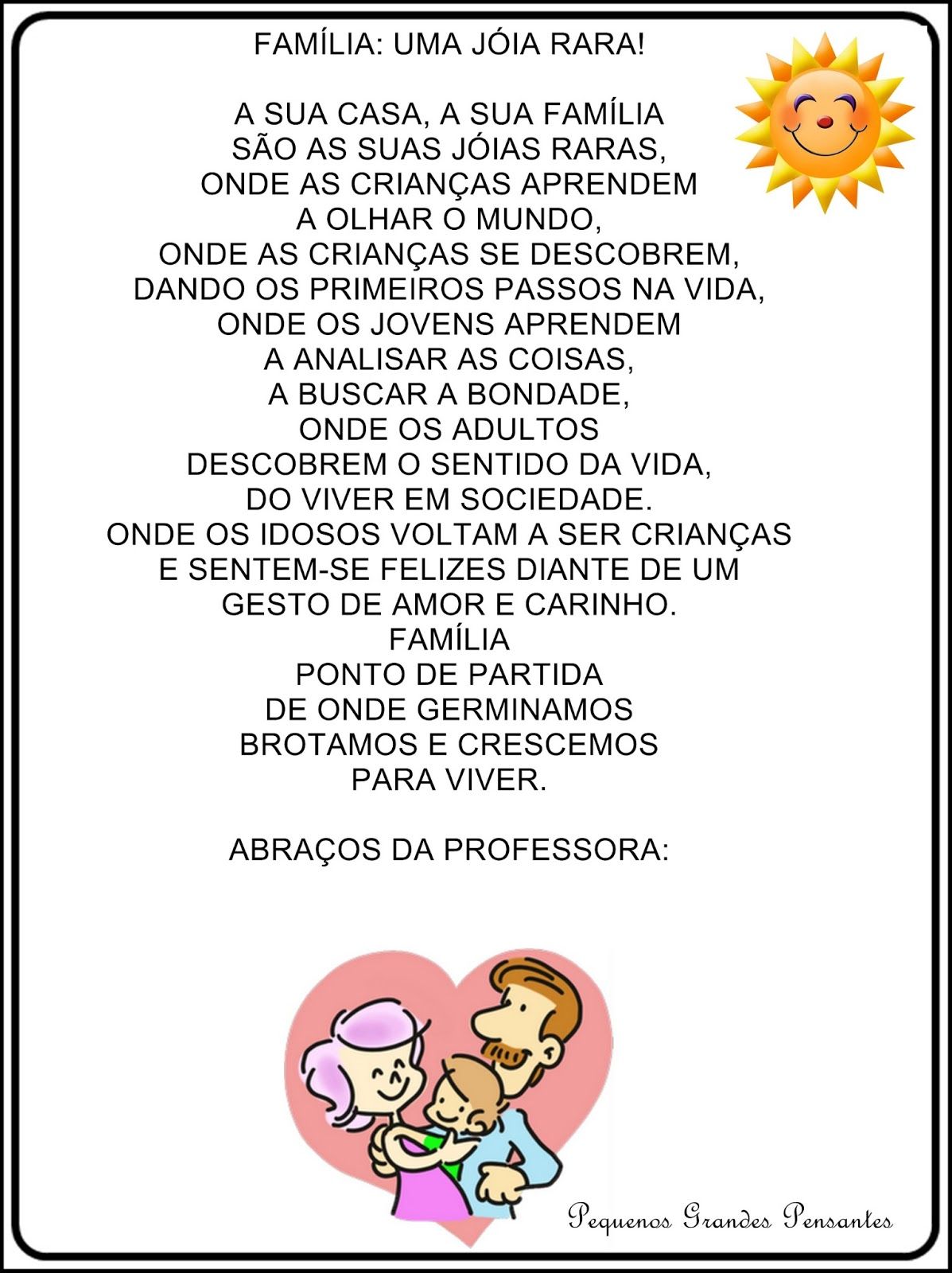 atividades para reunião de pais