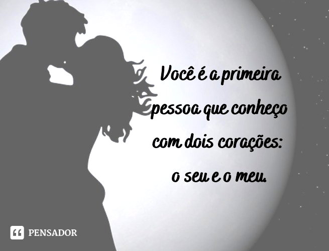 declaração de amor longa