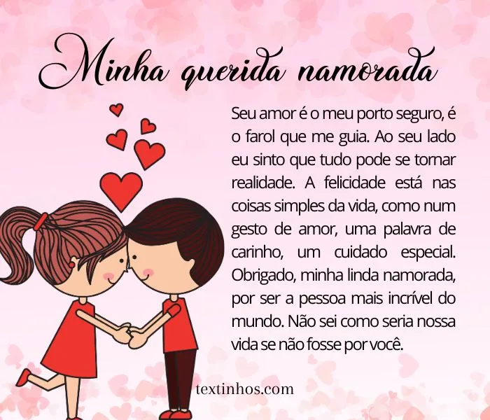 mensagens de aniversário de namoro
