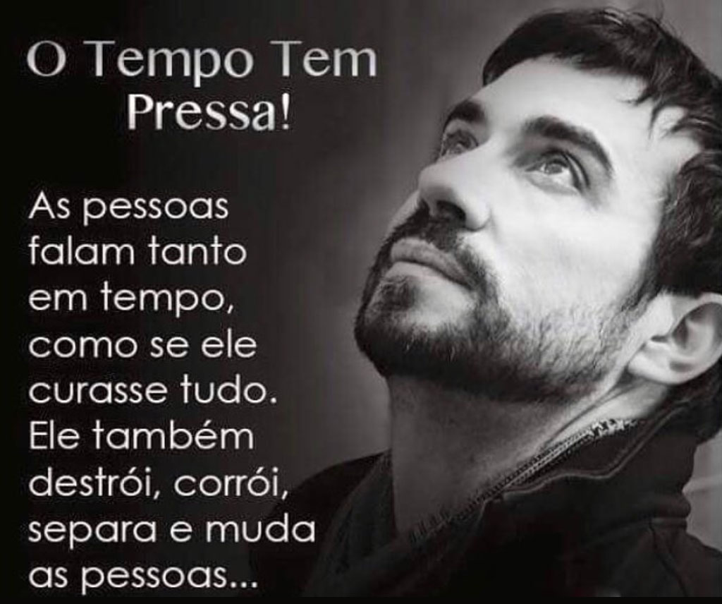 mensagens sobre a passagem do tempo