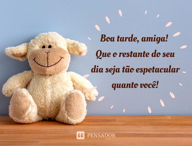 mensagens de boa tarde com carinho