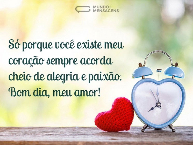 mensagens de bom dia com carinho