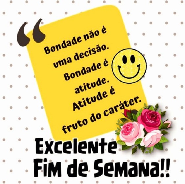 mensagens de final de semana prontas ou personalizadas