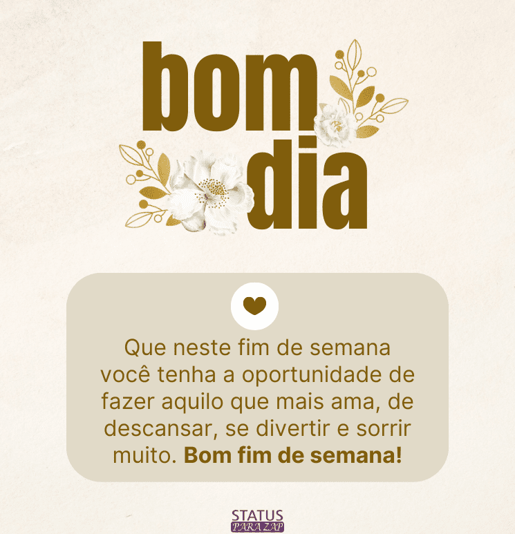 melhores mensagens bom final de semana para amigos