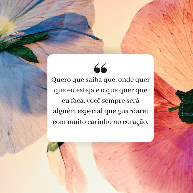 5 ideias de títulos:
1. Mensagens de Bom Dia para Iluminar o Dia de Alguém Especial
2. Expressando Admiração e Gratidão: Frases que Tocam a Alma
3. Mensagens de Apoio e Motivação para Levantar o Ânimo
4. Pequenas Mensagens de Afeto Profundo para Dizer 'Você é Especial'
5. Como Escolher a Mensagem Perfeita para Cada Pessoa e Ocasião