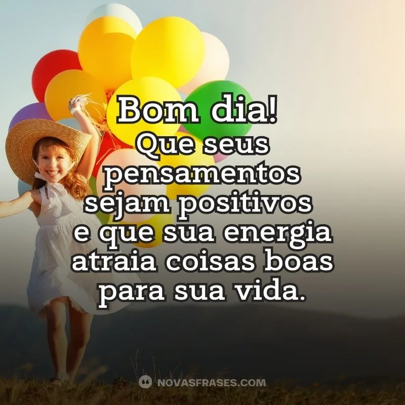 mensagens positivas de bom dia