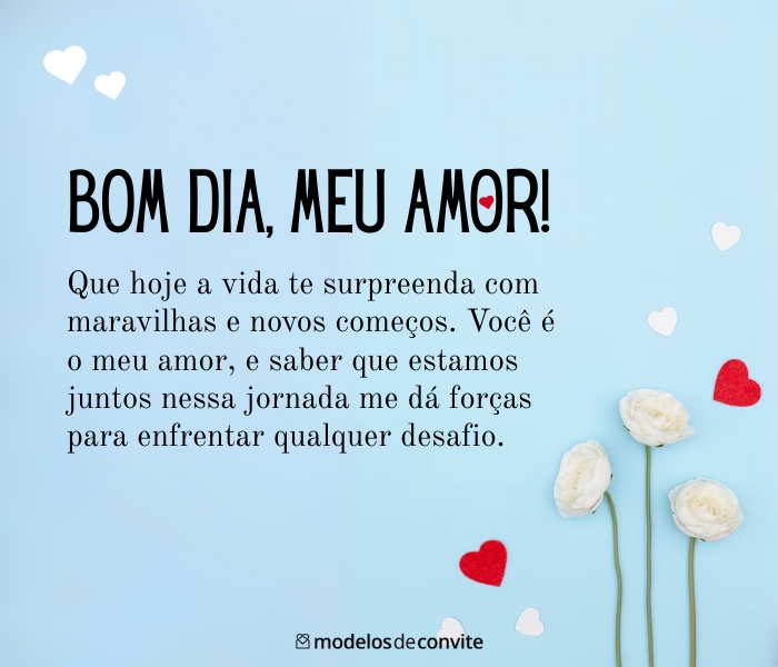 quanto custa enviar mensagem bom dia amor personalizada