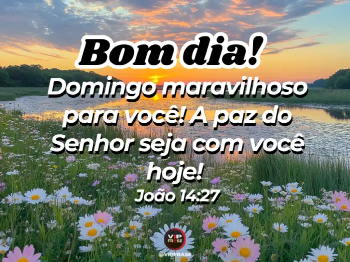 msg de bom dia domingo