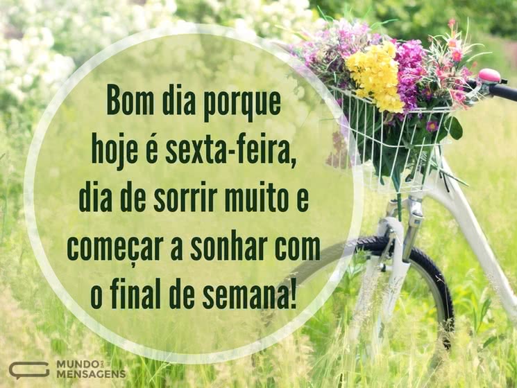 msg de bom dia sexta feira