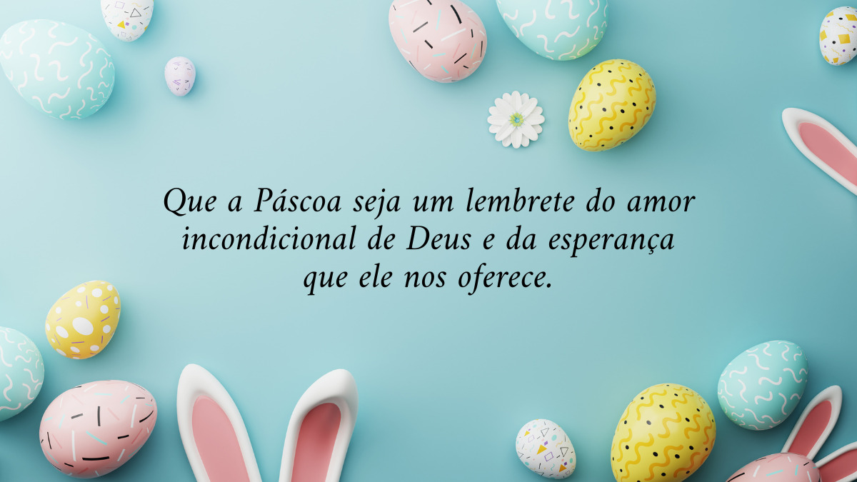 mensagem de páscoa para namorado