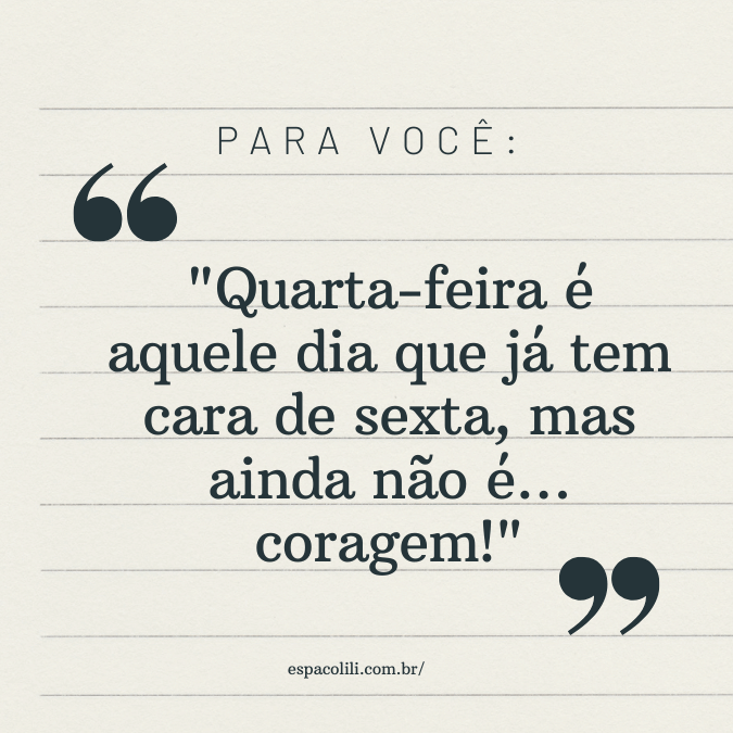 5 ideias de títulos:
1. Bom Dia Quarta-feira: Mensagens Inspiradoras para Começar o Dia
2. Frases de Fé para uma Quarta-feira Abençoada
3. Mensagens Curtas e Diretas para Status de Quarta-feira
4. Como Escolher a Mensagem de Bom Dia Perfeita para Quarta-feira
5. O Poder das Palavras: Mensagens Motivacionais para sua Quarta-feira