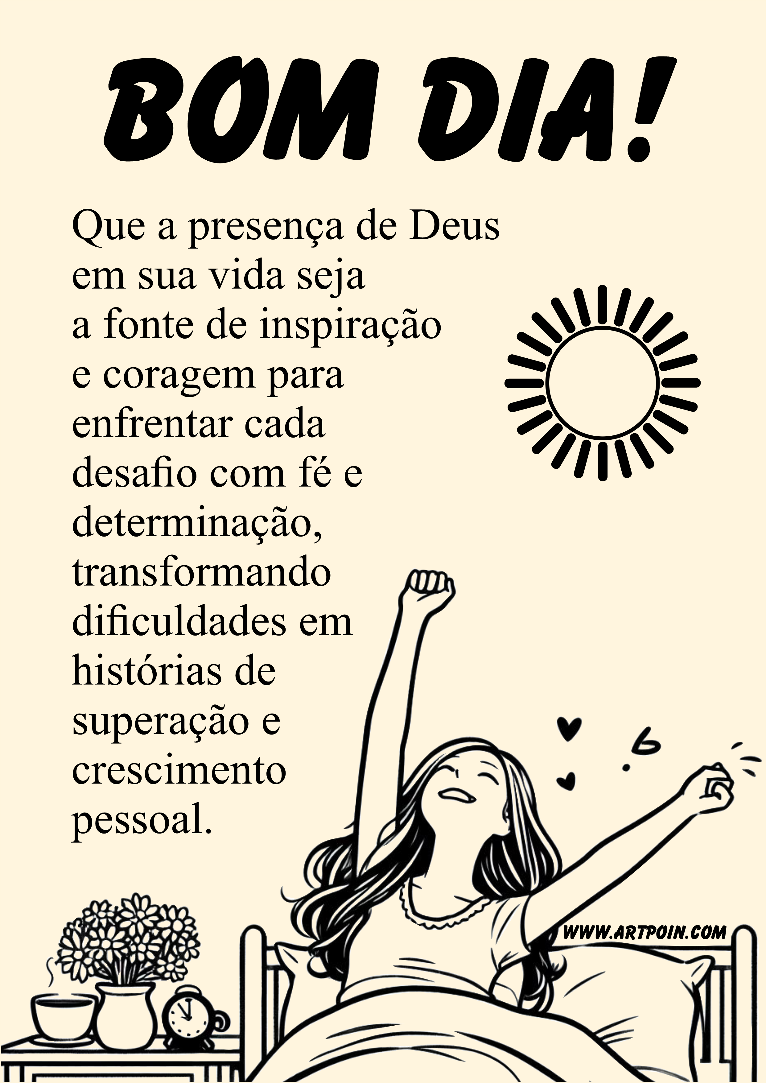 reflexão bom dia com deus