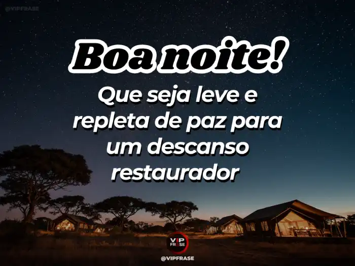 desacelerar e encontrar paz à noite